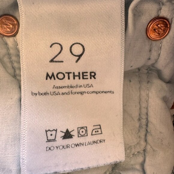 Mother Denim Looker Ankle Fray Love Gun Jeans - Picture 11 of 14